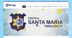 Desktop Screenshot of escolasantamaria.com.br